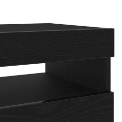 vidaXL Tv-meubelset 3 st Zwart Bewerkt hout