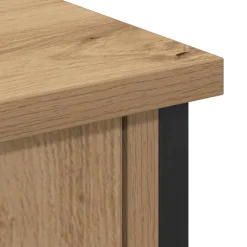 vidaXL Tv-meubelset 101 x 35 x 65 cm Artisan Eiken Bewerkt hout