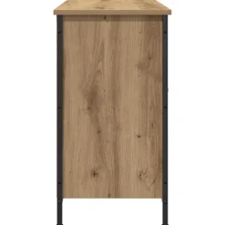 vidaXL Tv-meubelset 101 x 35 x 65 cm Artisan Eiken Bewerkt hout