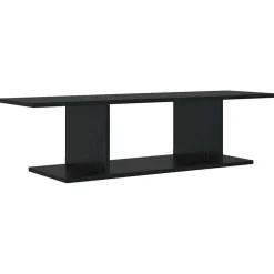 vidaXL Tv-meubelset 103 x 30 x 26,5 cm Zwart Bewerkt hout