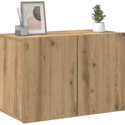 vidaXL Tv-meubel wandgemonteerd 60x30x41 cm artisanaal eikenkleurig