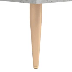 vidaXL Tv-meubel 80x36x50 cm bewerkt hout betongrijs