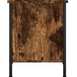 vidaXL Tv-meubel 102x35x45 cm bewerkt hout gerookt eikenkleurig