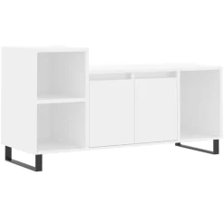 vidaXL Tv-meubel 100x35x55 cm bewerkt hout wit
