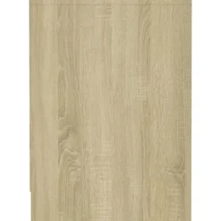 vidaXL Tv-meubel 102x37,5x52,5 cm bewerkt hout sonoma eikenkleurig