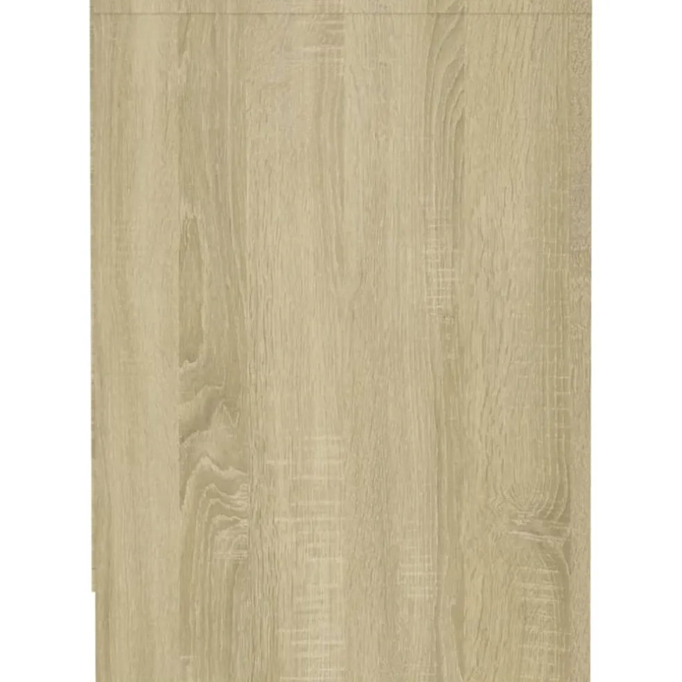 vidaXL Tv-meubel 102x37,5x52,5 cm bewerkt hout sonoma eikenkleurig