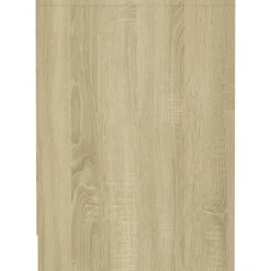 vidaXL Tv-meubel 102x37,5x52,5 cm bewerkt hout sonoma eikenkleurig