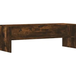vidaXL Tv-meubel 120x40x40 cm bewerkt hout gerookt eikenkleurig