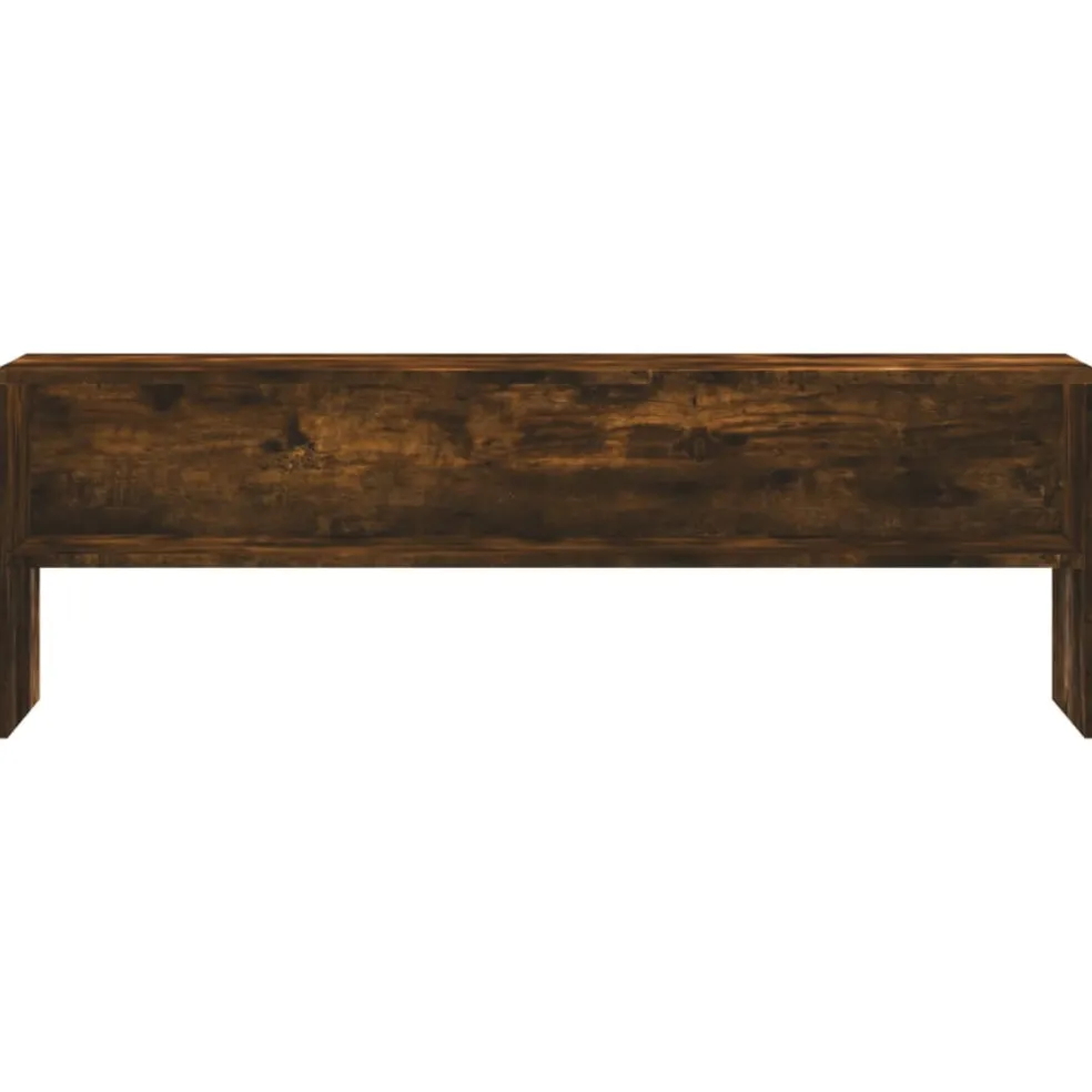 vidaXL Tv-meubel 120x40x40 cm bewerkt hout gerookt eikenkleurig
