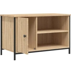 vidaXL Tv-meubel 80x40x50 cm bewerkt hout sonoma eikenkleurig