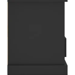 vidaXL Tv-meubel 93x35,5x45 cm bewerkt hout zwart