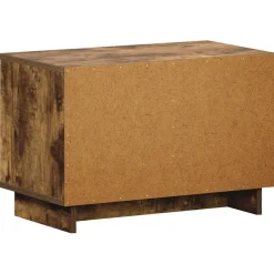 vidaXL tv-meubel 60 x 34.5 x 40 cm Gerookt eiken Bewerkt hout