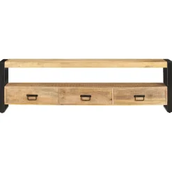 vidaXL Tv-meubel 150x30x45 cm massief mangohout