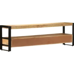 vidaXL Tv-meubel 150x30x45 cm massief mangohout
