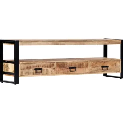 vidaXL Tv-meubel 150x30x45 cm massief mangohout
