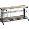 vidaXL Tv-meubel100x40x45 cm massief mangohout