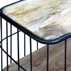 vidaXL Tv-meubel100x40x45 cm massief mangohout