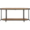 vidaXL Tv-meubel 80x31,5x46 cm massief mangohout lichtgrijs