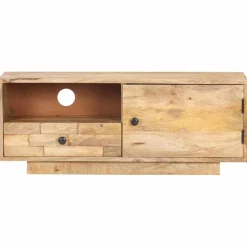 vidaXL Tv-meubel 90x30x35 cm massief mangohout