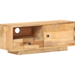 vidaXL Tv-meubel 90x30x35 cm massief mangohout
