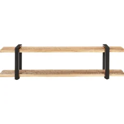 vidaXL Tv-meubel 160x40x40 cm massief ruw mangohout