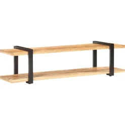 vidaXL Tv-meubel 160x40x40 cm massief ruw mangohout