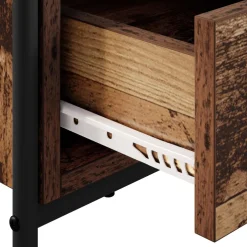 vidaXL Tv-meubel 67,5 x 33 x 50 cm Oud hout Bewerkt hout