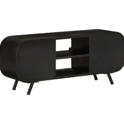vidaXL Tv-meubel 110x30x45 cm ruw mangohout