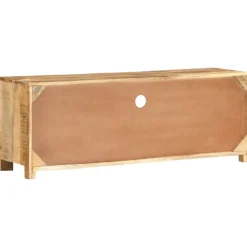 vidaXL Tv-meubel 110x30x40 cm ruw mangohout