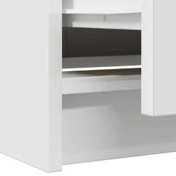 vidaXL Tv-meubel 40x35x54 cm spaanplaat wit
