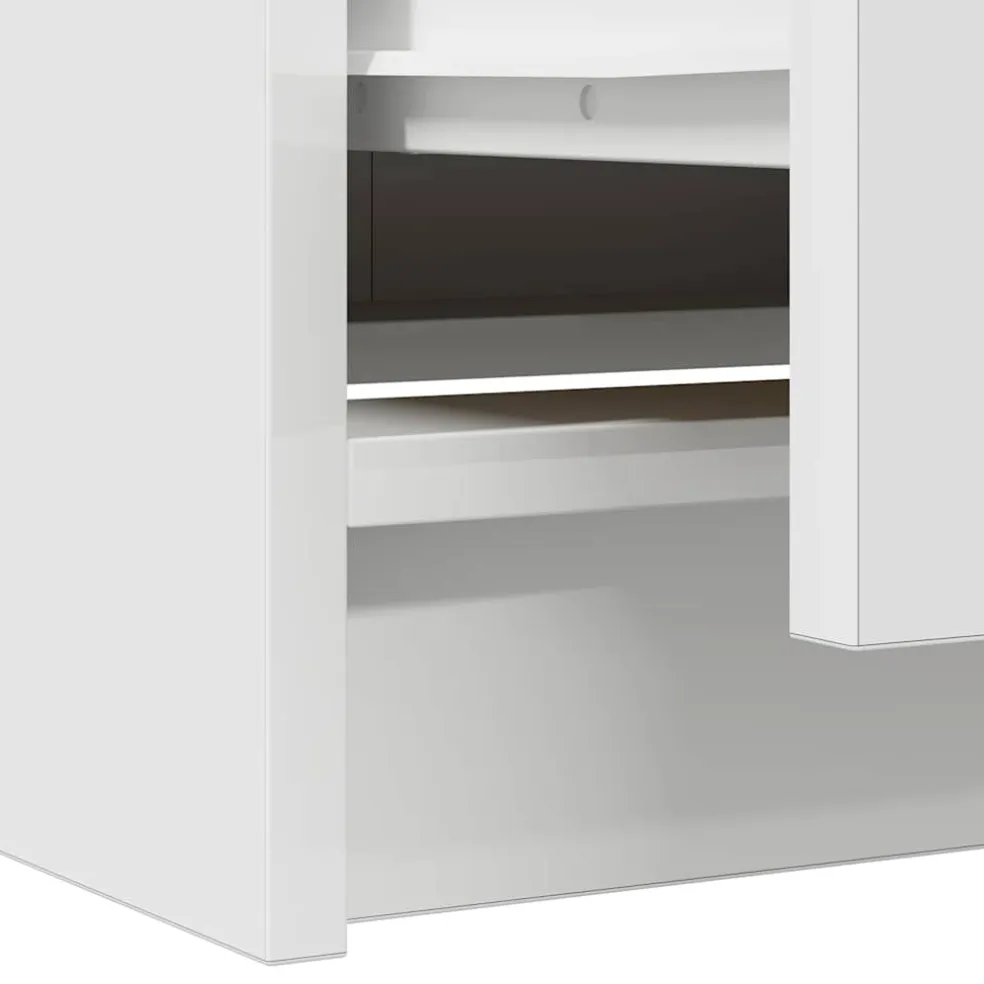 vidaXL Tv-meubel 40x35x54 cm spaanplaat wit