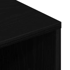 vidaXL Tv-meubel 100x40x40 cm spaanplaat zwart eikenkleurig