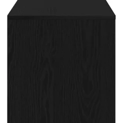 vidaXL Tv-meubel 100x40x40 cm spaanplaat zwart eikenkleurig