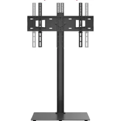 vidaXL Tv-standaard hoekmodel 1-laags voor 32-65 inch zwart
