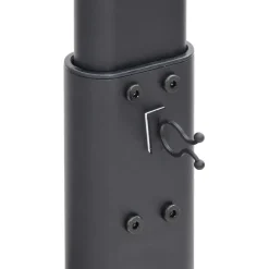 vidaXL Tv-standaard hoekmodel 2-laags voor 32-65 inch zwart