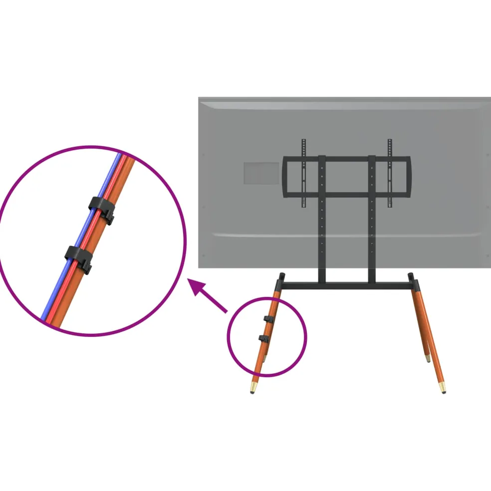 vidaXL Tv-statief voor 37-86 Inch Screen Max VESA 400x600mm 60 kg