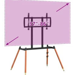 vidaXL Tv-statief voor 37-86 Inch Screen Max VESA 400x600mm 60 kg
