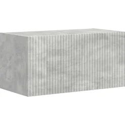 vidaXL TV Wandkast Set 4 st Beton Grijs Bewerkt hout
