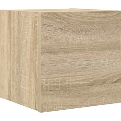 vidaXL Tv-wandmeubel 30,5x30x30 cm sonoma eikenkleurig