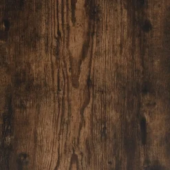 vidaXL Tv-wandschap 125x18x23 cm bewerkt hout gerookt eikenkleurig