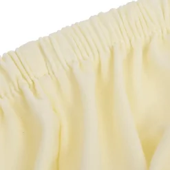 vidaXL Tweezitsbankhoes stretch polyester jersey crèmekleurig