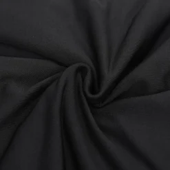 vidaXL Tweezitsbankhoes stretch polyester jersey zwart