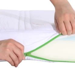 vidaXL Uitschuifbaar Schuimmatras 80 x 200 cm Wit