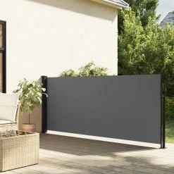 vidaXL Uitschuifbaar zijluifel antraciet 100x300 cm