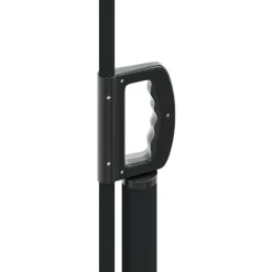 vidaXL Uittrekbaar Zijscherm 300 x 100 cm Polyester Rechthoekig Zand