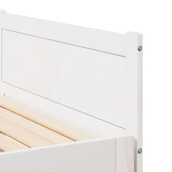 vidaXL Uittrekbare Dagbed Wit 203,5 x 184 x 56,5 cm Massief Vurenhout