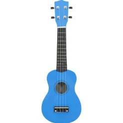 vidaXL Ukuleleset met tas voor kinderen sopraan 21'' blauw