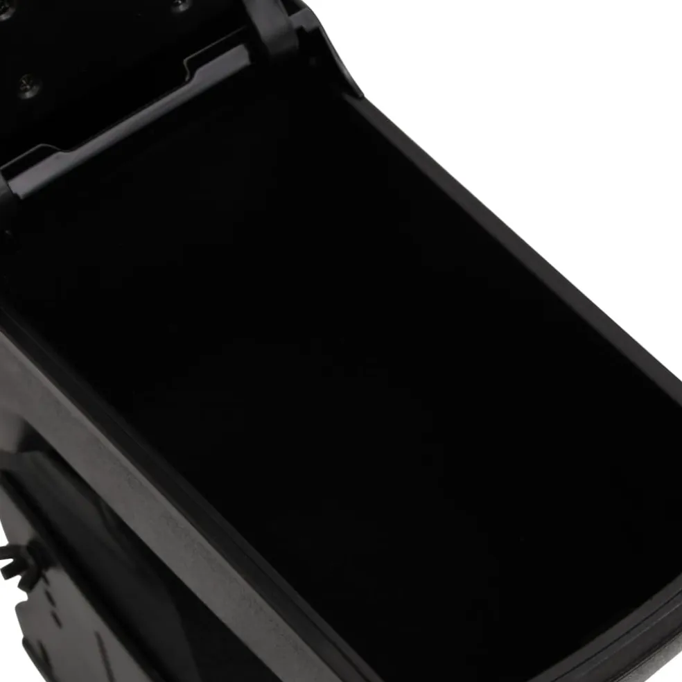 vidaXL Universele auto-armsteun 13x33x(33-53) cm ABS zwart