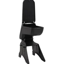 vidaXL Universele auto-armsteun 13x33x(33-53) cm ABS zwart