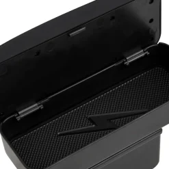 vidaXL Universele auto-armsteun 23x8x(30-38) cm ABS zwart
